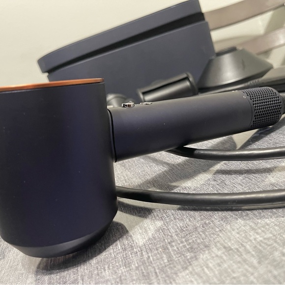 Dyson Hair Dryer Set - Navy and Orange - Picture 2 of 7